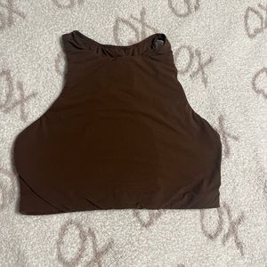 SKIMS Fits Everybody High Neck Bralette 🤎